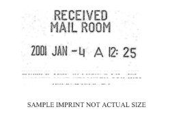 NS-5100 sample imprints Widmer T-3 sample imprint